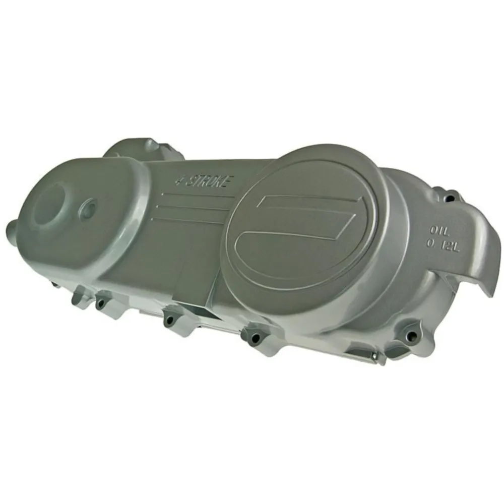 crankcase cover for 12/13" wheel, 788mm drive belt - silver _1
