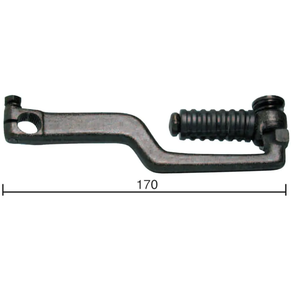 kickstart lever Buzzetti black for Honda Zoomer, Kymco 4T, Y_1