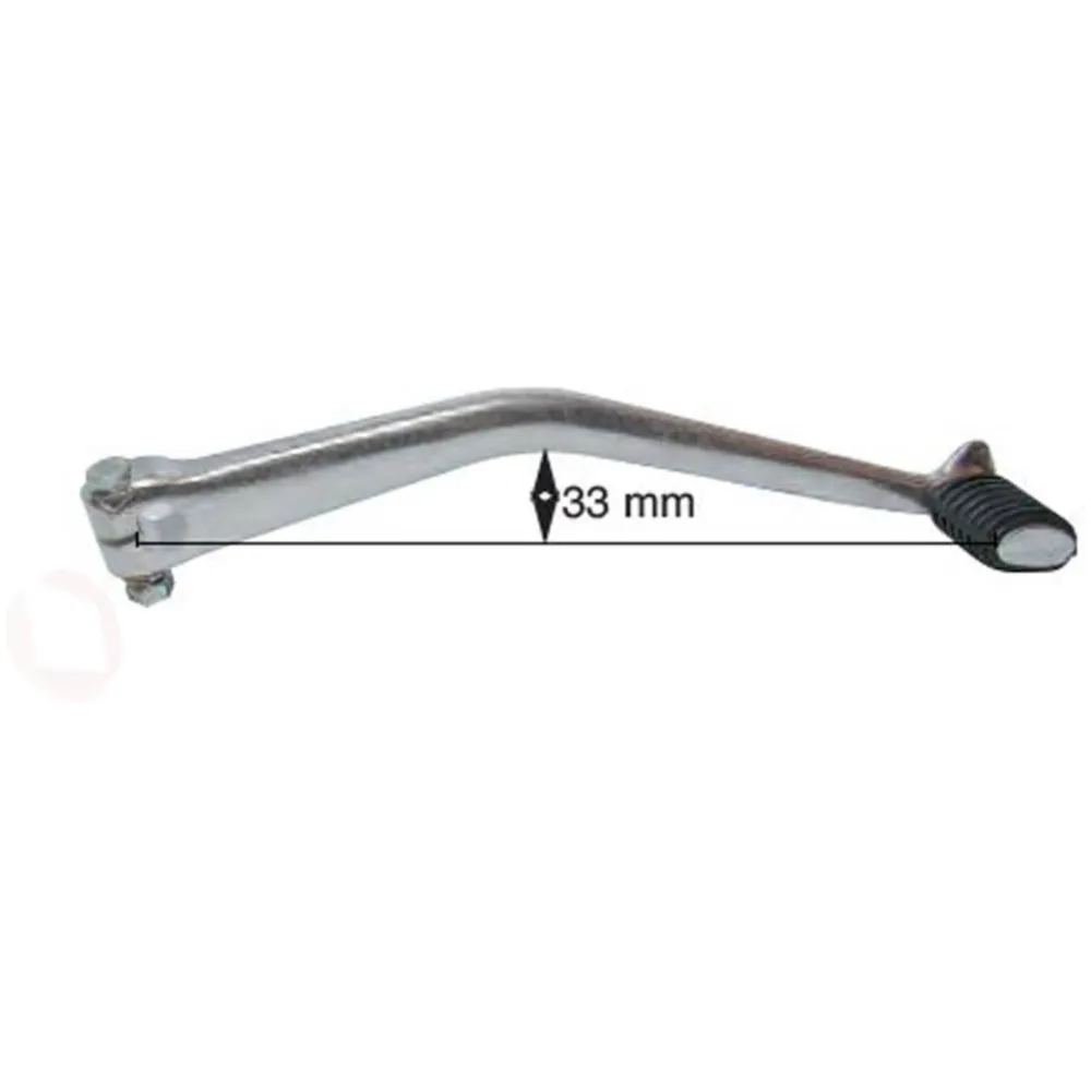 kickstart lever Buzzetti silver for LML Star 125, 150, 151, _1
