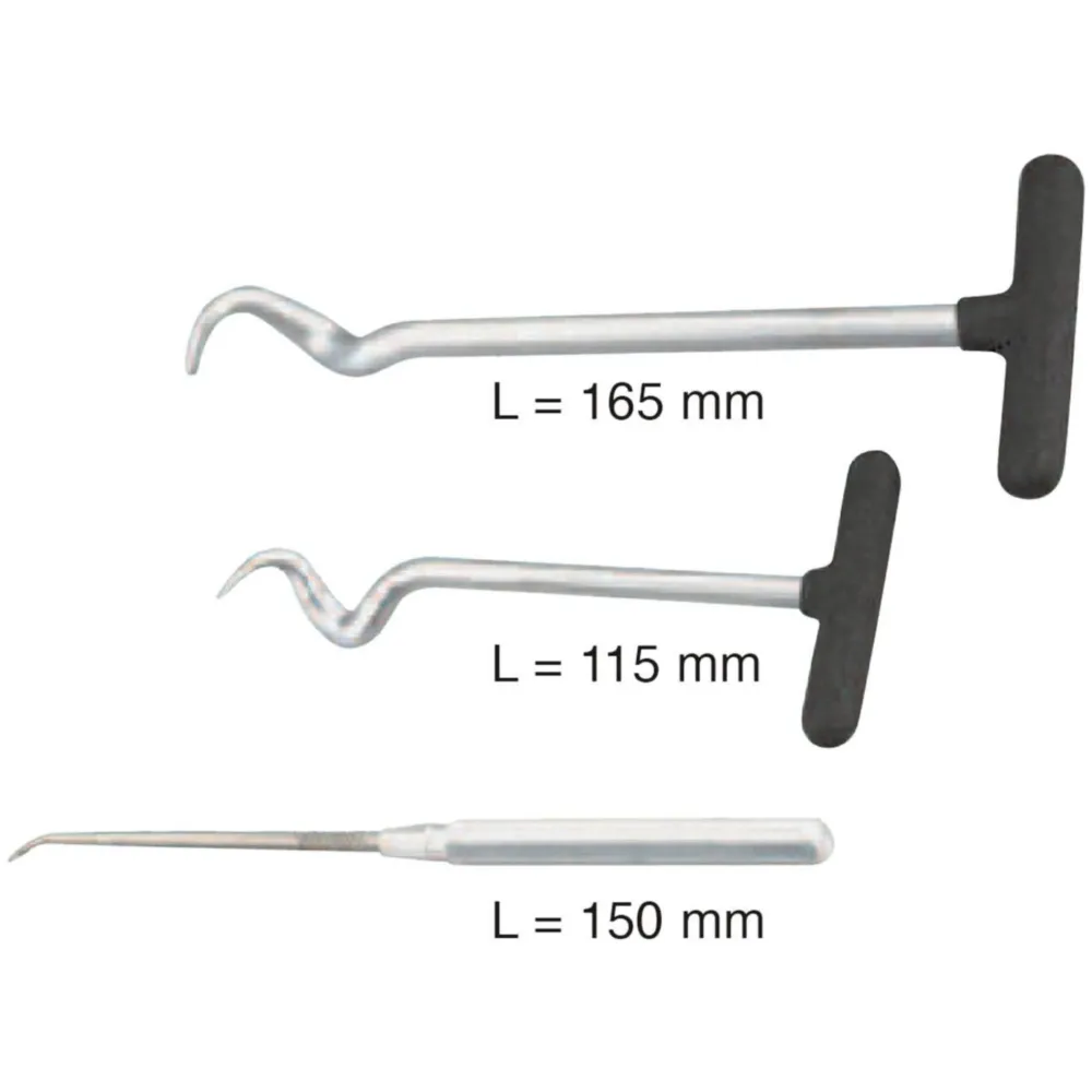removing tool set / hook tool set Buzzetti for seals, o-ring_1