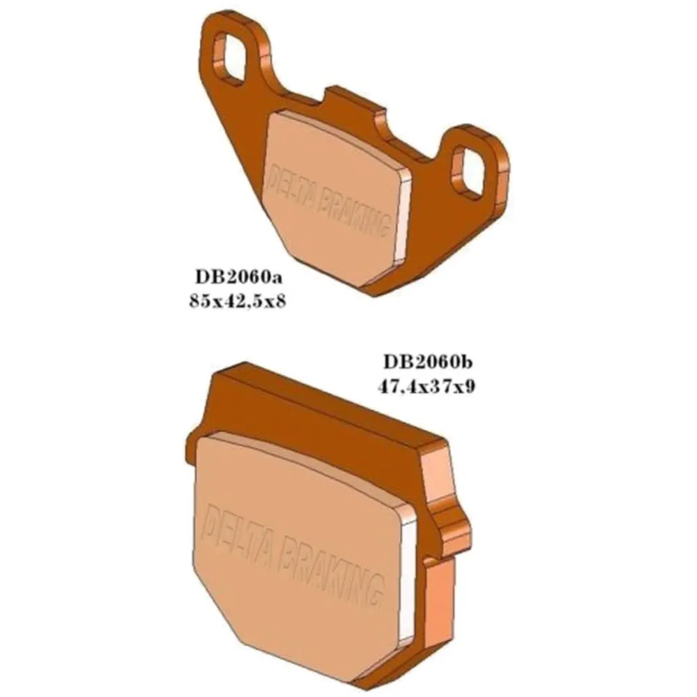 brake pads Delta Braking sintered DB2060OR-N DB2060QDN_1