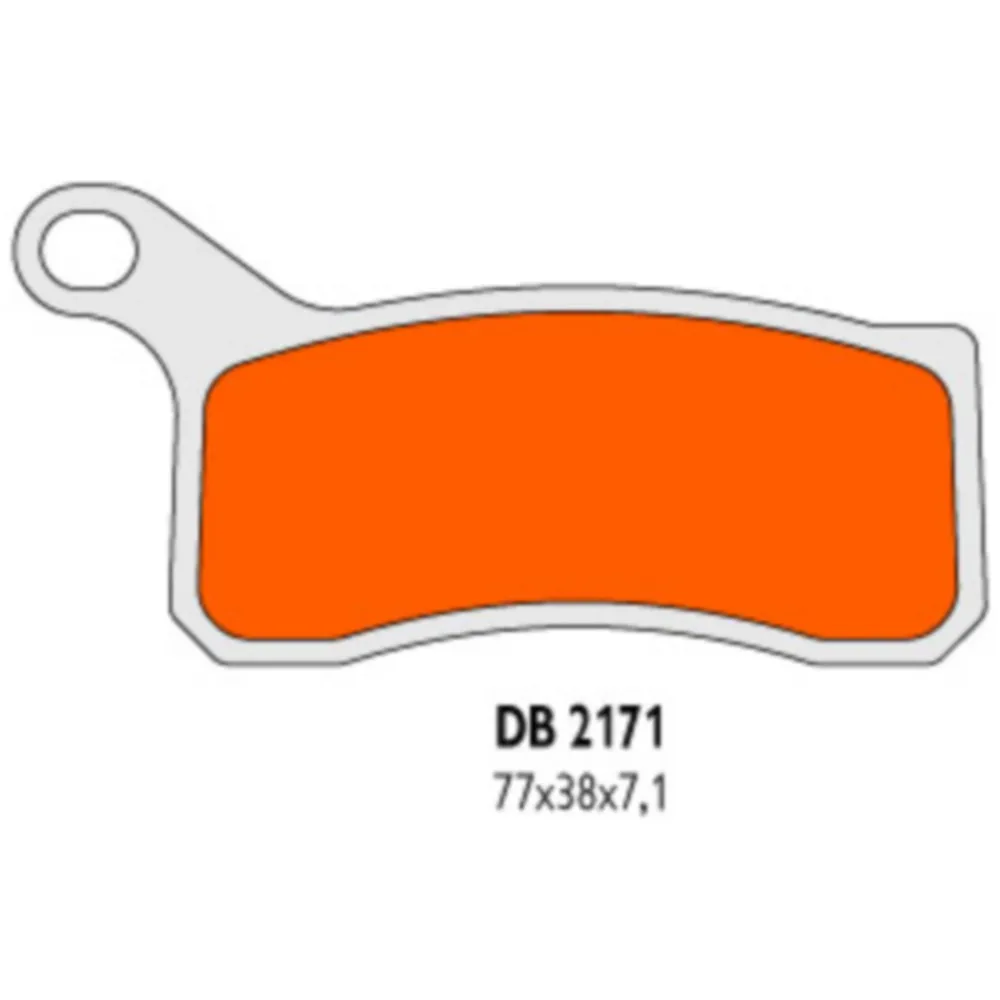brake pads Delta Braking sintered heavy duty DB2171QDD DB217_1