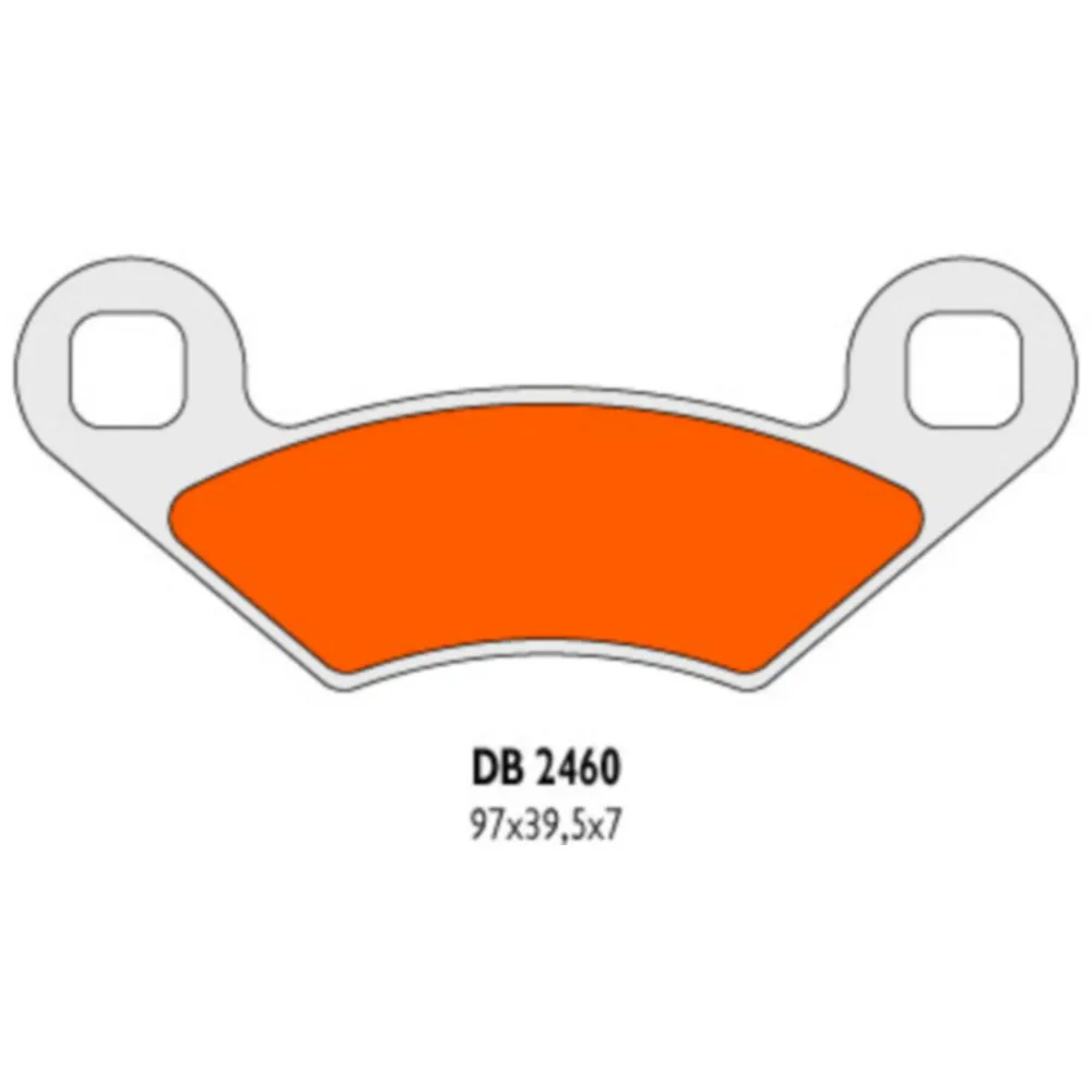 brake pads Delta Braking sintered DB2460OR-N DB2460QDN_1