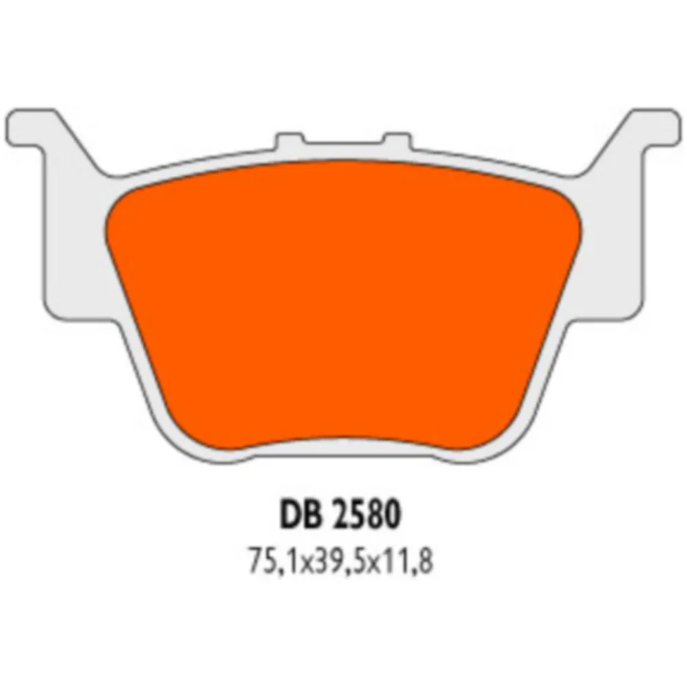 brake pads Delta Braking sintered DB2580QDN DB2580QDN_1