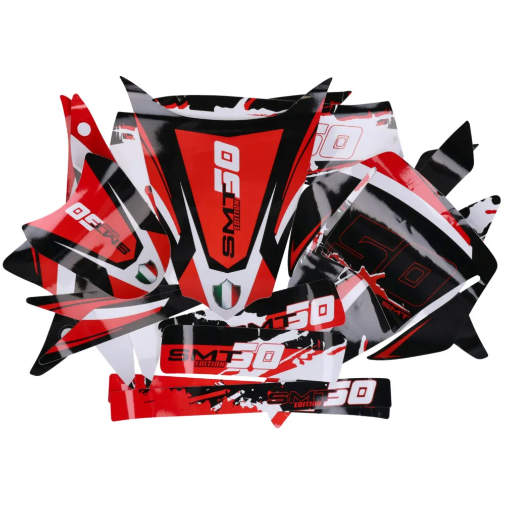 decal set black-white-red glossy for Gilera SMT 11-17 DK-430_1