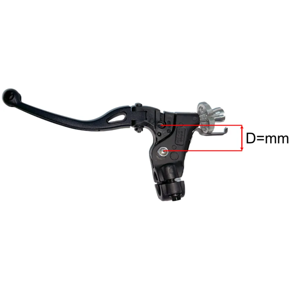 Kupplungsarmatur Domino Racing für 22mm Lenker links schwarz_2