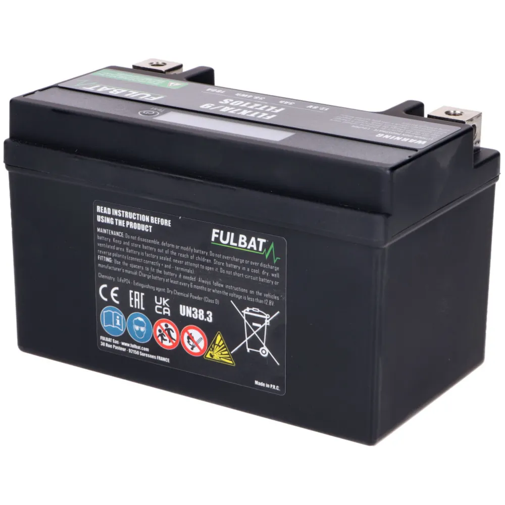 Battery Fulbat FLTX7A/9 - FLTZ10S Lithium LiFePO4 12V 5Ah 30_2