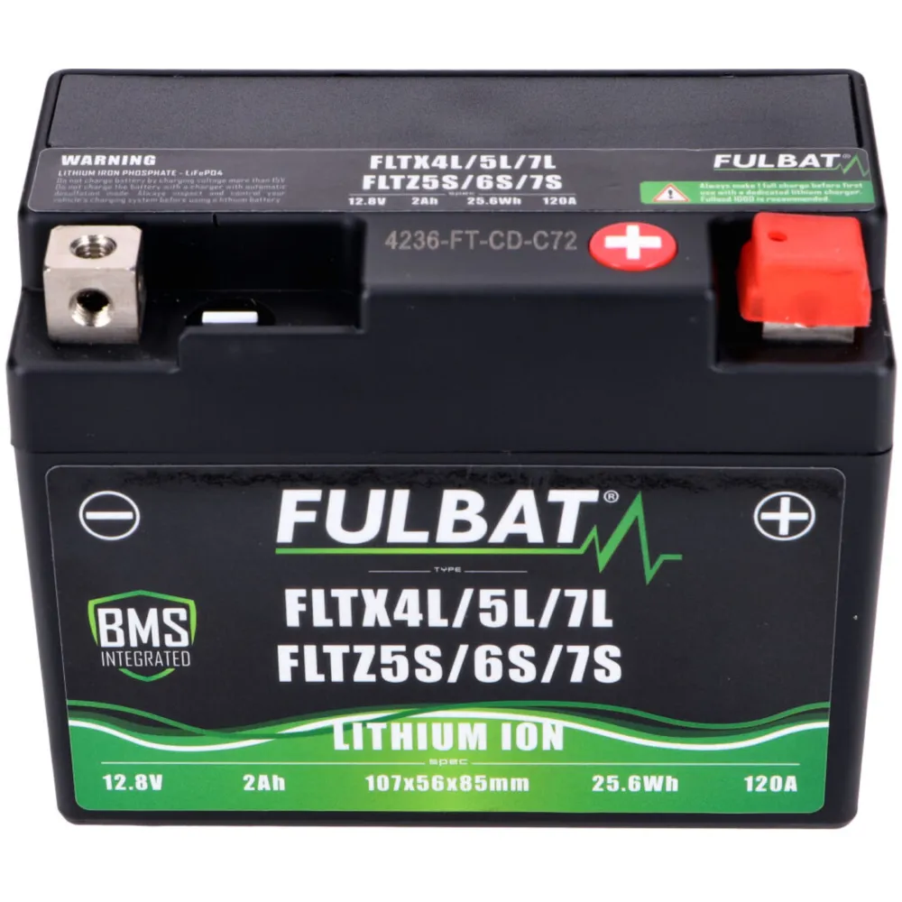 Battery Fulbat FLTX4L/5L/7L - FLTZ5S/6S/7S Lithium LiFePO4 1_3