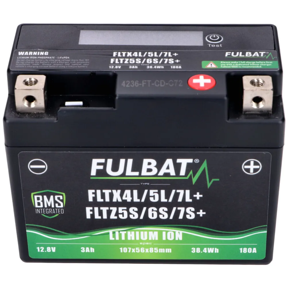 Battery Fulbat FLTX4L/5L/7L+ - FLTZ5S/6S/7S+ Lithium LiFePO4_3