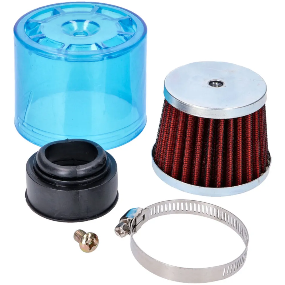 Luftfilter Air-System 38mm gerade blau IP10408_1
