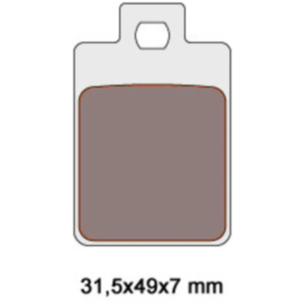 brake pads organic for Piaggio Sfera RST IP34533_1