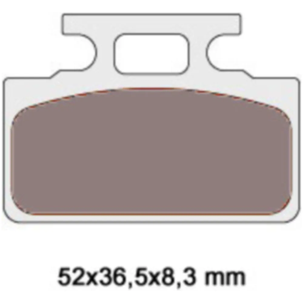brake pads Naraku organic for SYM Mio, Toni, DD, Cinderella _1