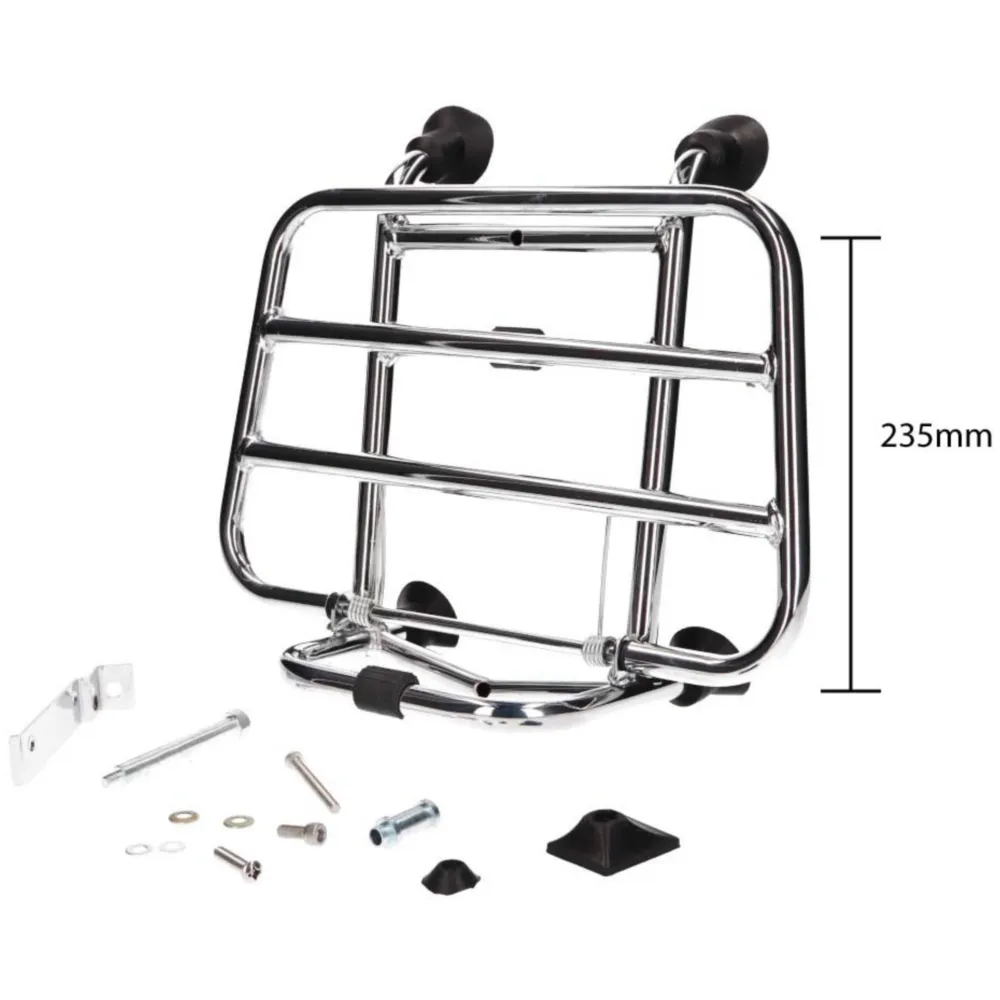 Gepäckträger Chrom vorn für Vespa Primavera, Sprint 50-125cc_1