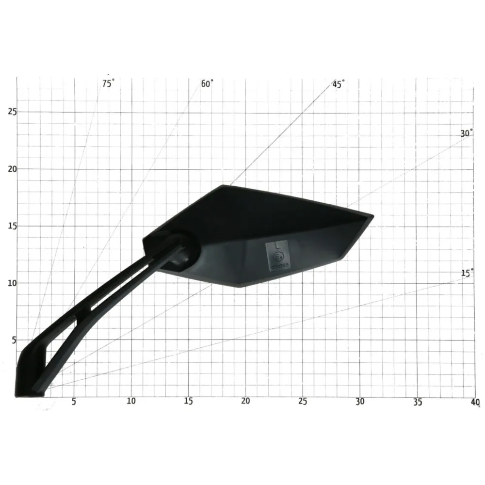 Spiegel Set M8 schwarz IP40390_1