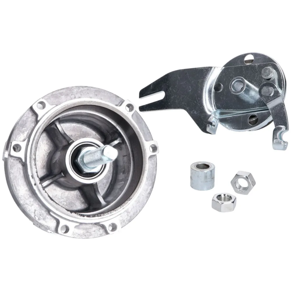 rear wheel hub complete w/ brake anchor plate and axle for P_1