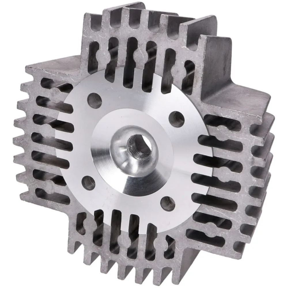Zylinderkopf 45mm 68,4ccm Aluminium lange Kühlrippen für Puc_1