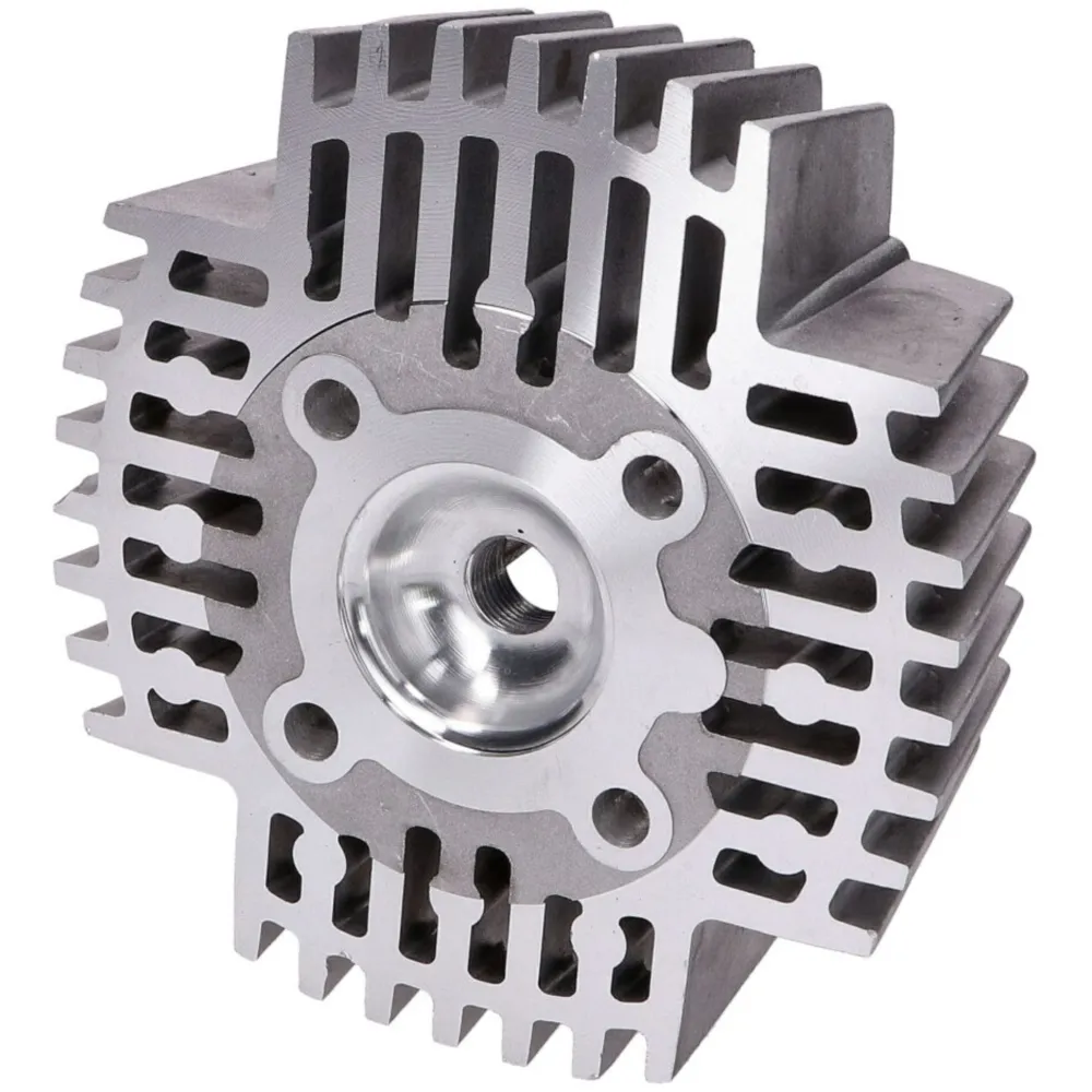 Zylinderkopf 38mm 50ccm Aluminium kurze Kühlrippen für Puch _1