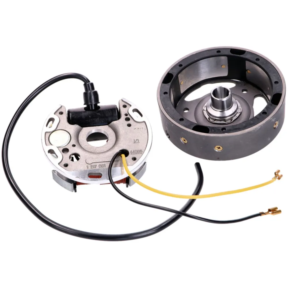Zündung Stator, Rotor komplett 6V 17W rechtsdrehend für Puch_1