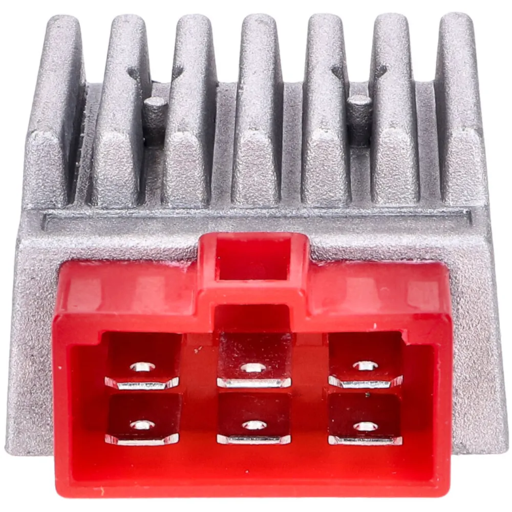 Regler / Gleichrichter mit Blinkgeber, Stecker rot für Derbi_2