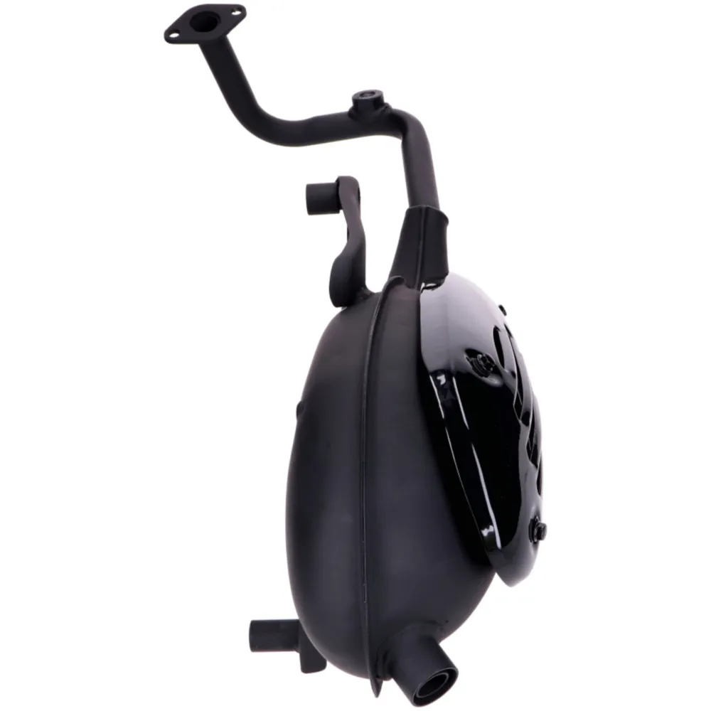 Auspuff schwarz für 50ccm GY6 Euro4 Classic IP54682_3