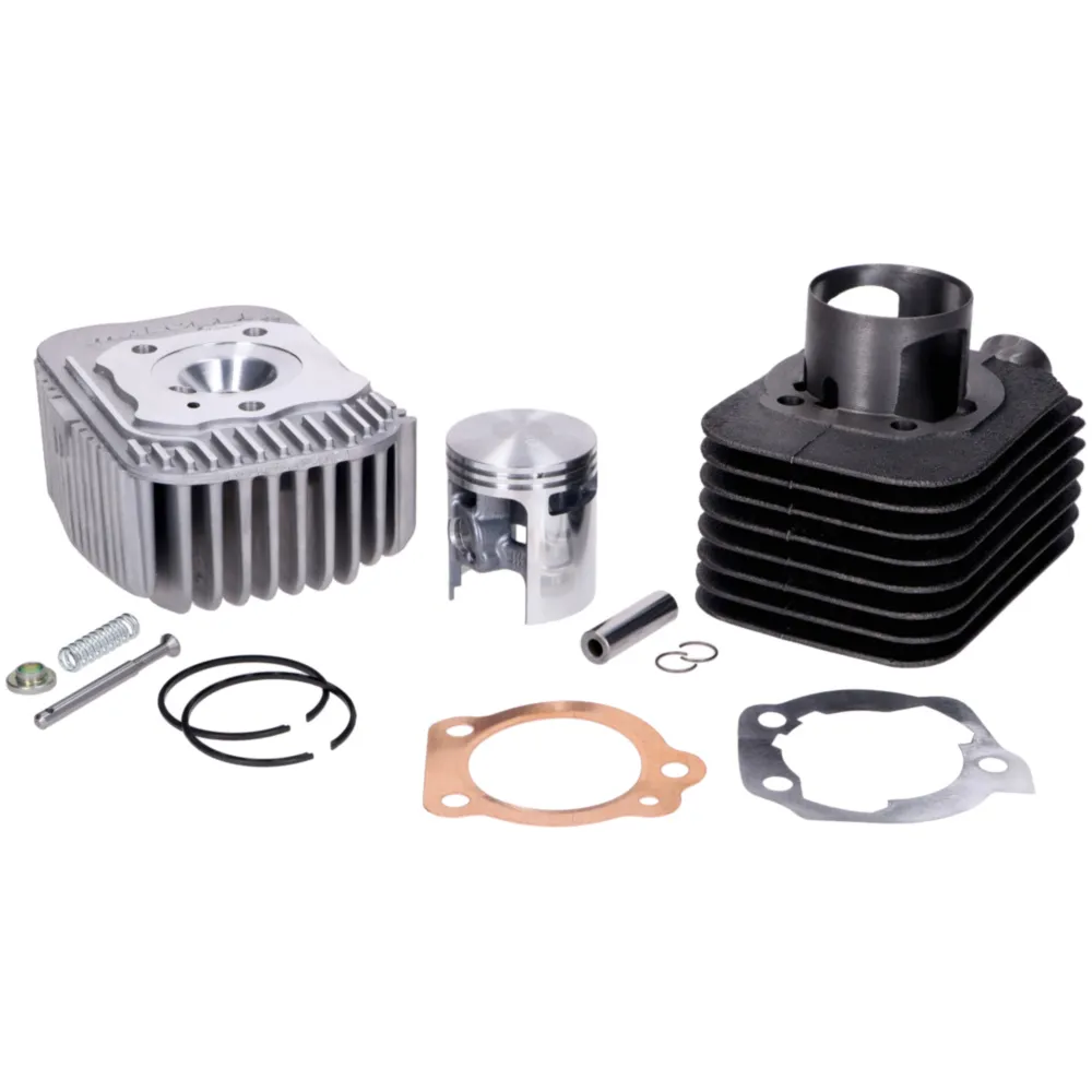 Cylinder kit Malossi 63cc 43mm, 10mm bolt cast iron for Piag_1
