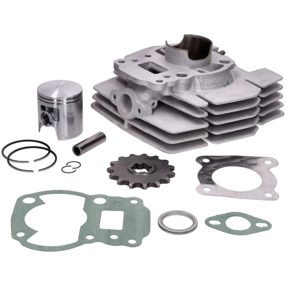 Cylinder kit Malossi 50cc 47mm aluminum for Suzuki TS X 50 M_1