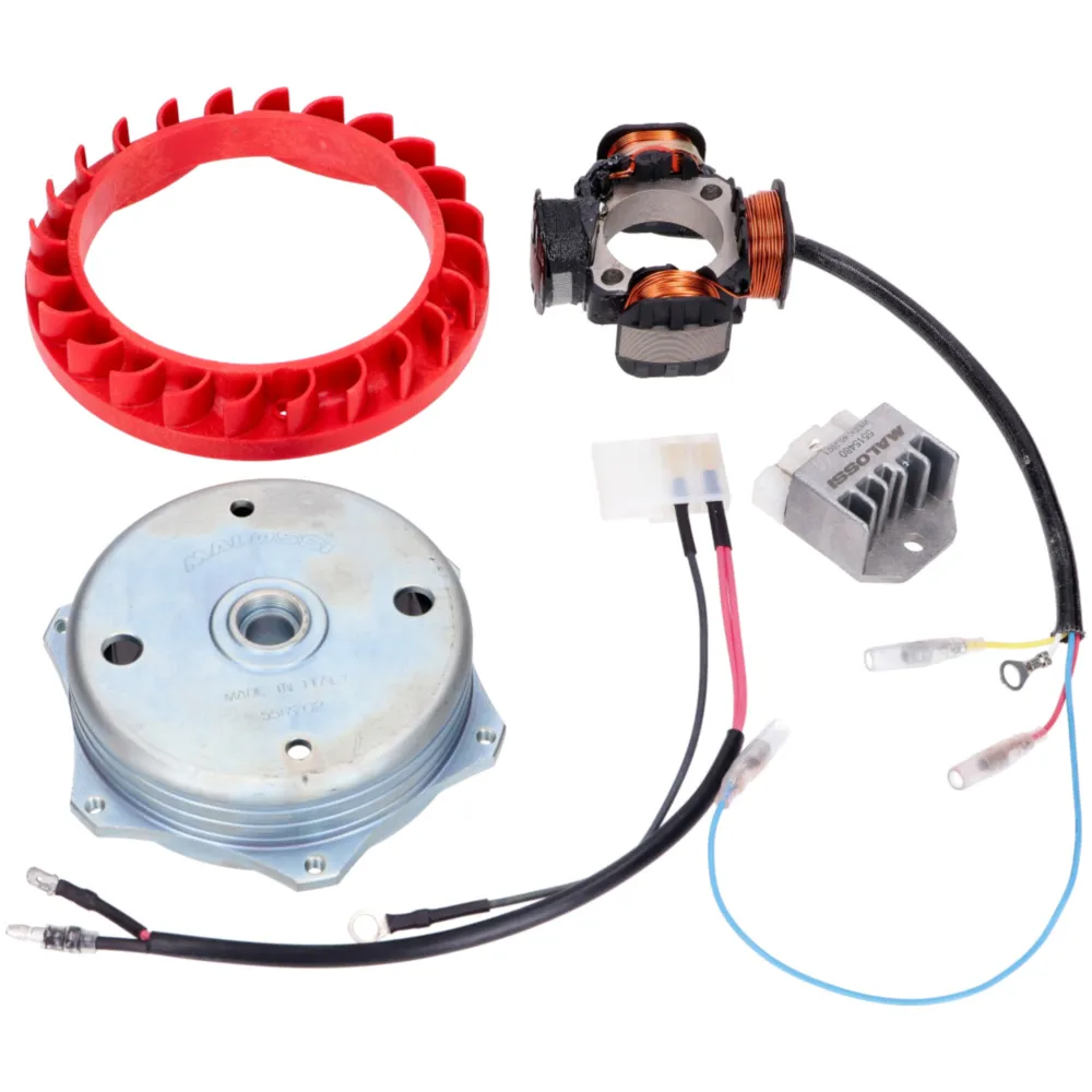 Zündung Set Malossi Power Upgrade auf 12V 90Watt 4-Spulen fü_2