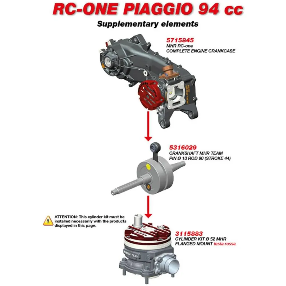 crankcase Malossi MHR RC-One 94cc for Piaggio 50 LC long ver_3