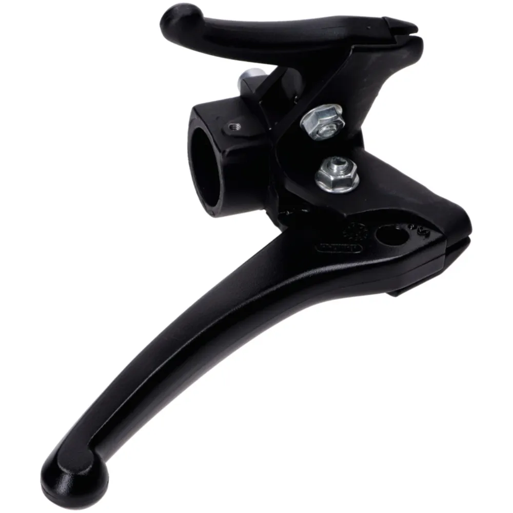 Brake fitting with handle and lever Domino black for Piaggio_3