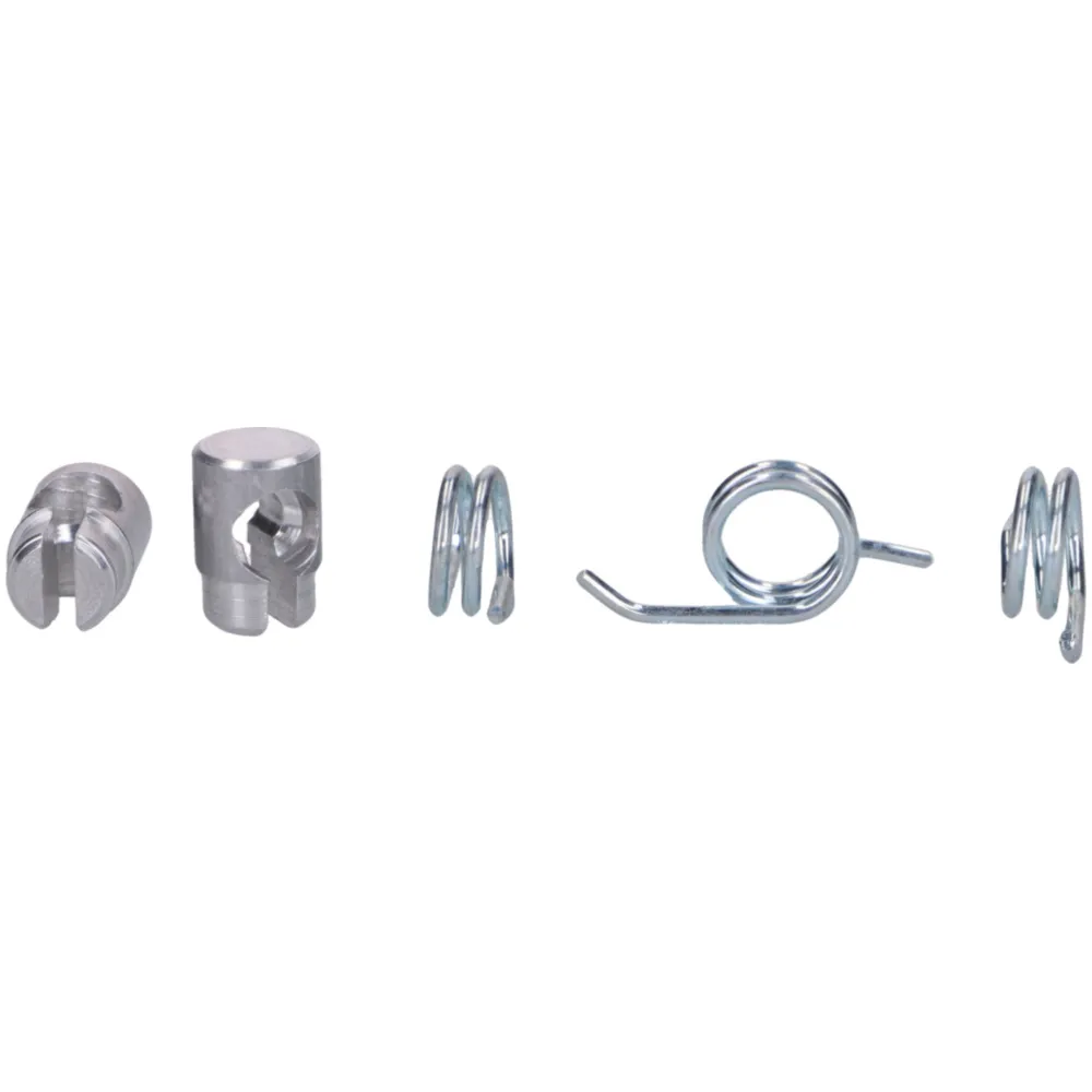 Lever set white with springs and plug-in nipple for Piaggio _2