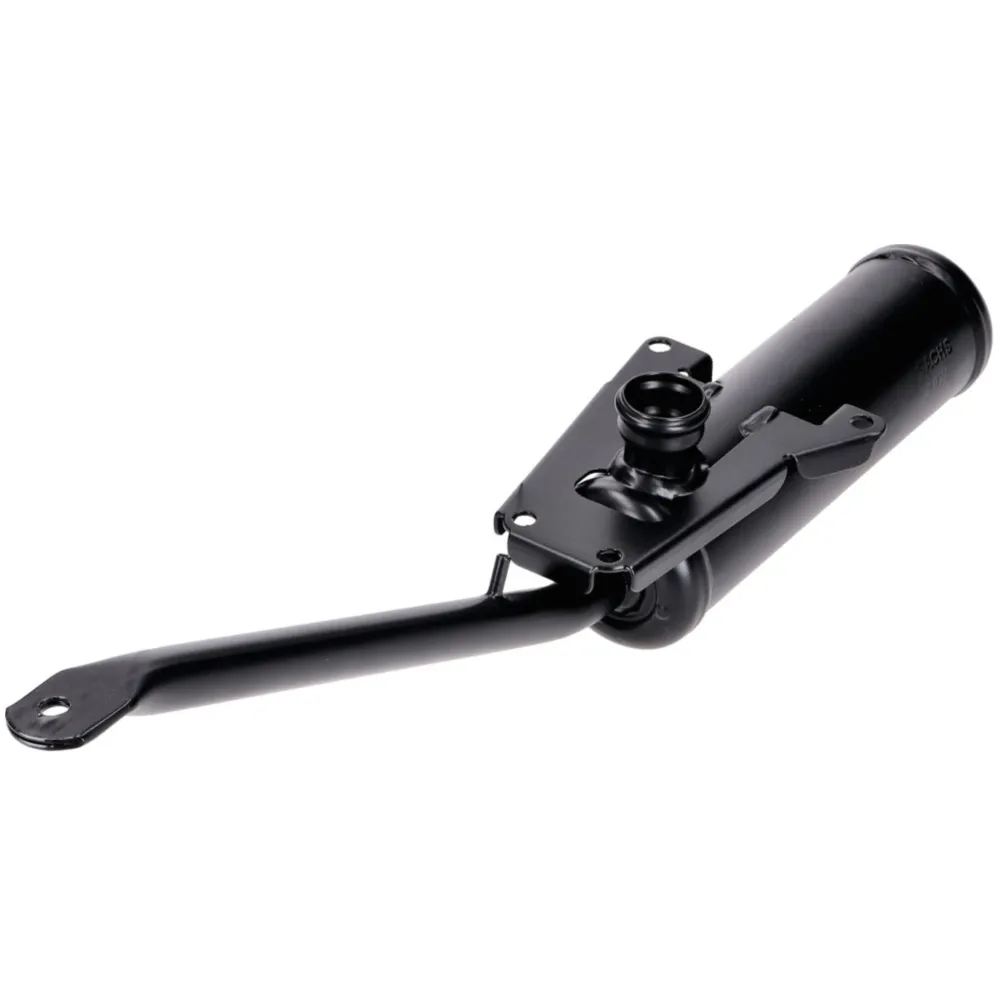 Black metal exhaust for Hercules Saxonette, Spartament bike _1
