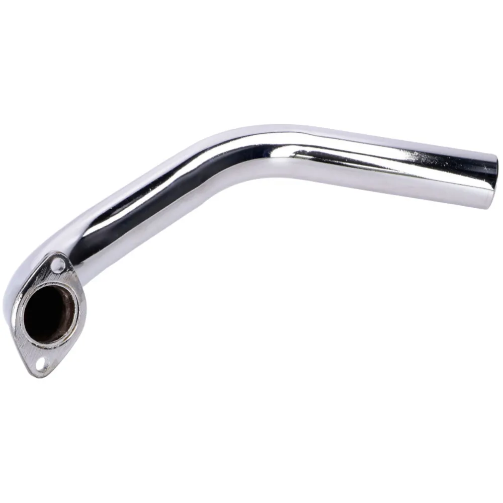 Auspuffkrümmer Stahl 28mm 42mm Lochabstand für Puch, MV 50 M_1