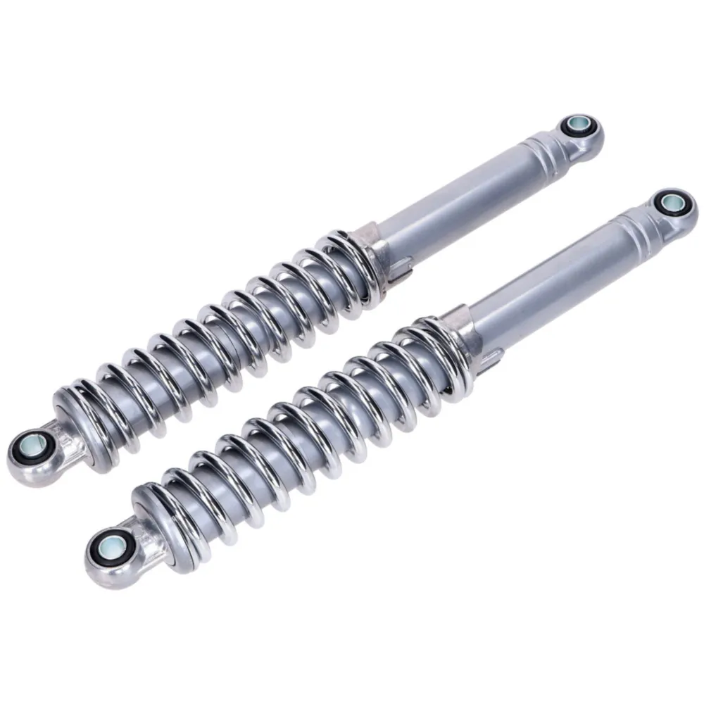 Shock absorber set IMCA 340mm adjustable chrome/grey MG00002_1
