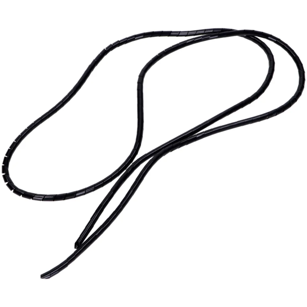 Protective cover cable / cable pull spiral black 6mm x 1.5m _1