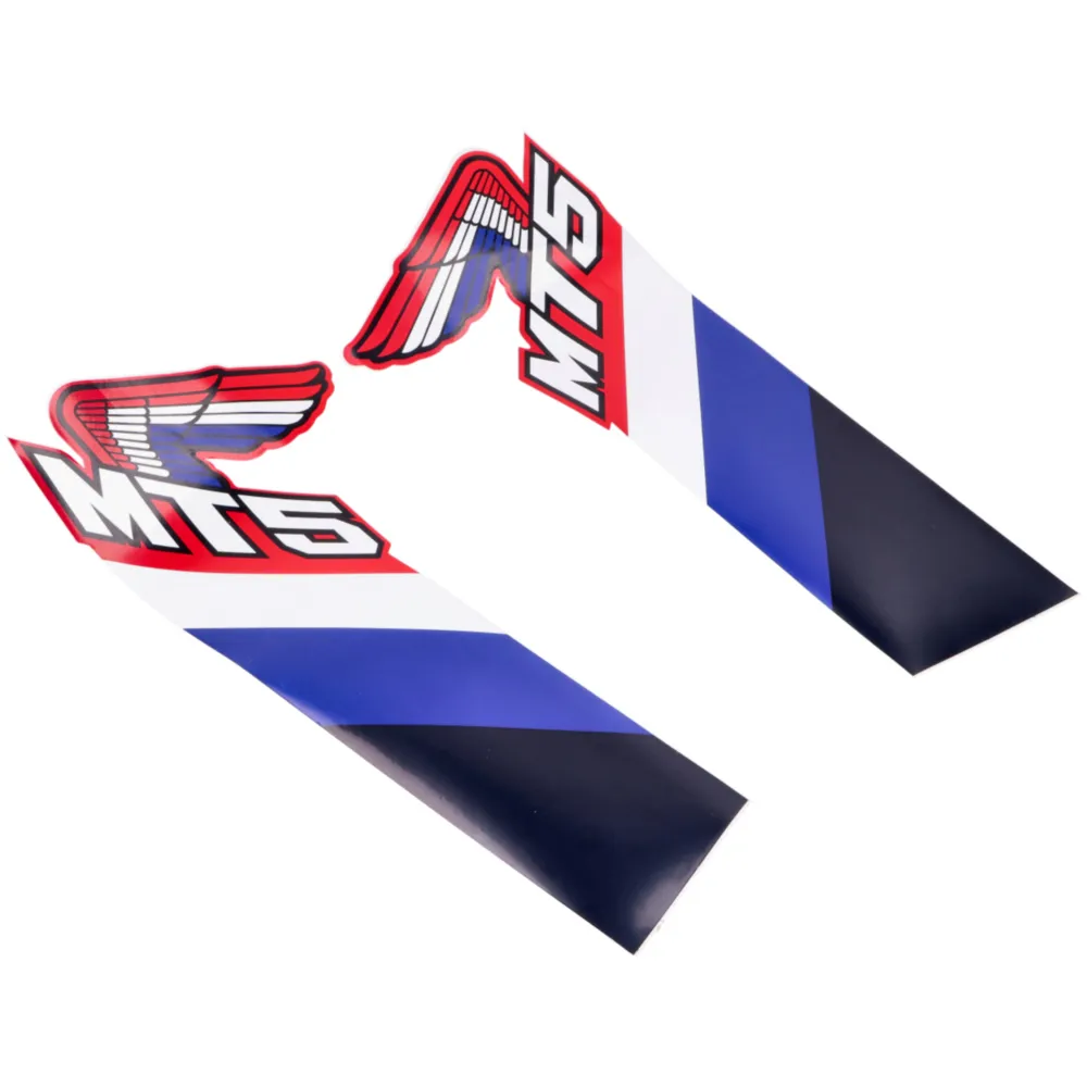 Tank sticker set 2 pieces MT5 multicolored for Honda MT 50 1_1