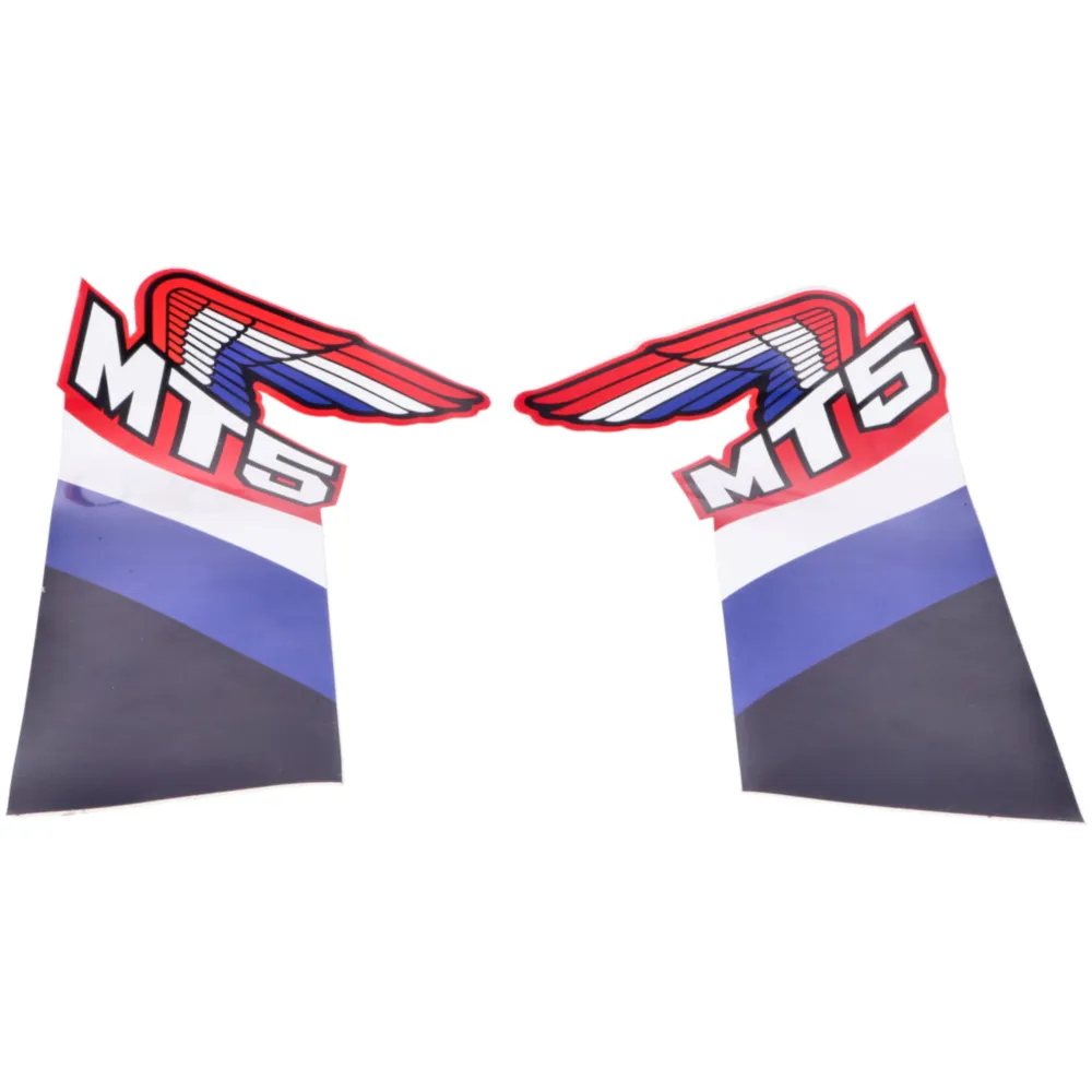 Tank sticker set 2 pieces MT5 multicolored for Honda MT 50 1_2