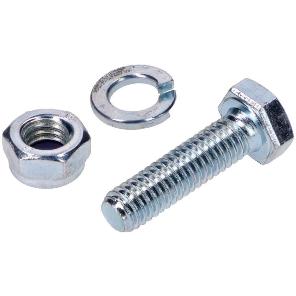 Fastening set 18-piece hexagon bolts washers nuts for Puch, _2