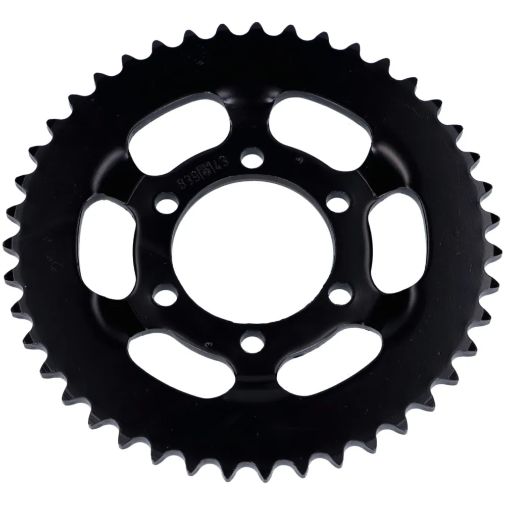 Sprocket Esjot steel 43 teeth black for Zündapp KS 50, 517, _1