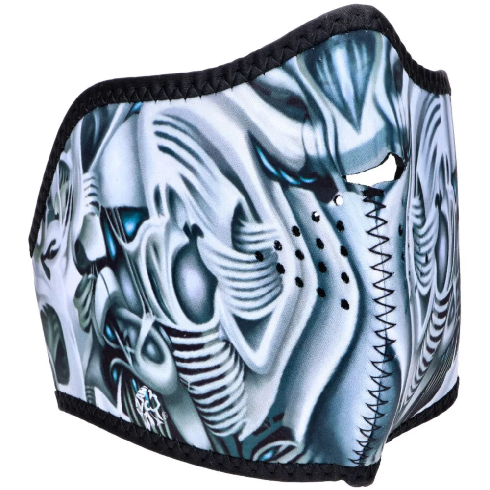 Maske ZAN Biomechanical für Chopper Motorrad MG00013009_3