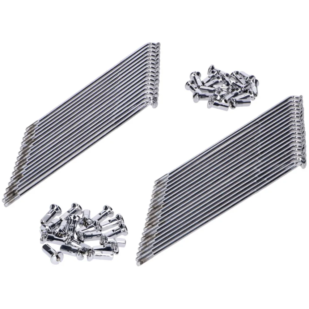 Spokes cloverleaf chrome 148mm with nipple (36 pieces) for K_1