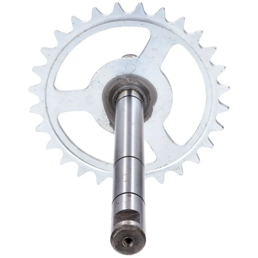 Tretkurbel Achse 28 Zähne 16mm 210mm für Mobylette, MBK 51 M_3
