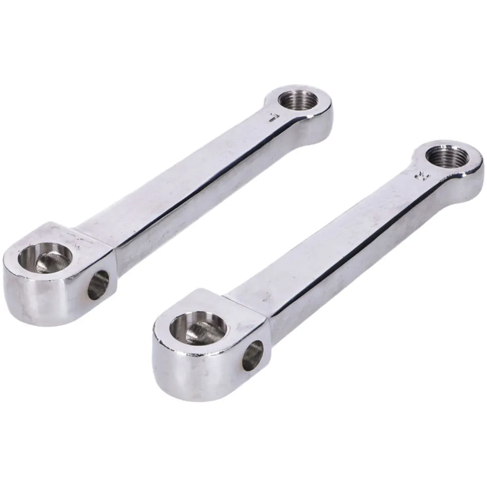 Pedalarm Gerade 135mm Chrom Satz (2 Stück) für Kreidler, Flo_1