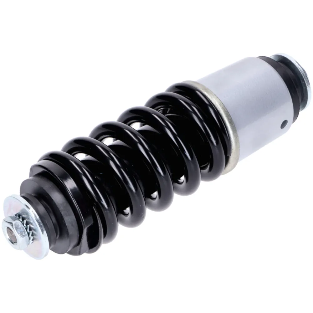 Mono Stoßdämpfer Carbone hinten schwarz silber für Piaggio V_1