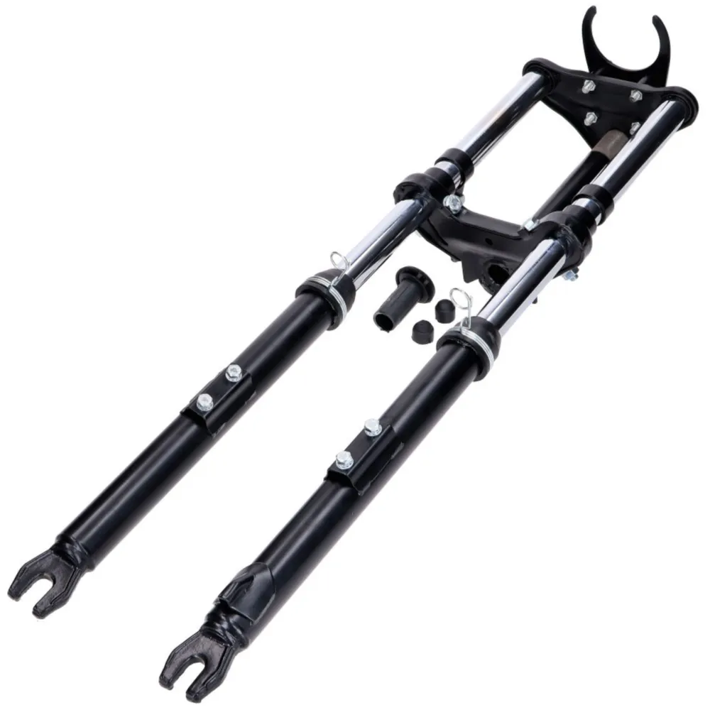 Telegabel schwarz gefedert 650mm mit Schutzblechhalter für P_1
