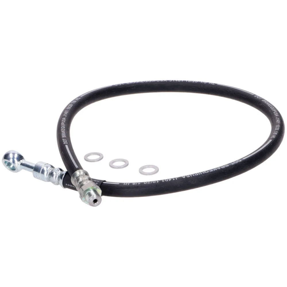 Brake line MOGA 685mm black with sealing washers for Puch, M_2