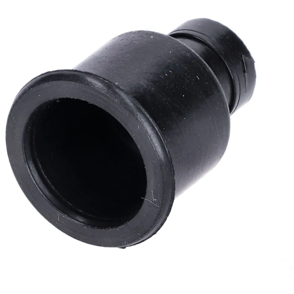 Spark plug cap rubber 10mm 5mm black for Zündapp, Kreidler, _1