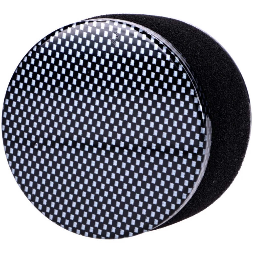 Luftfilter Powerfilter Schaum 28mm 75x80mm Carbon-Look gerad_3