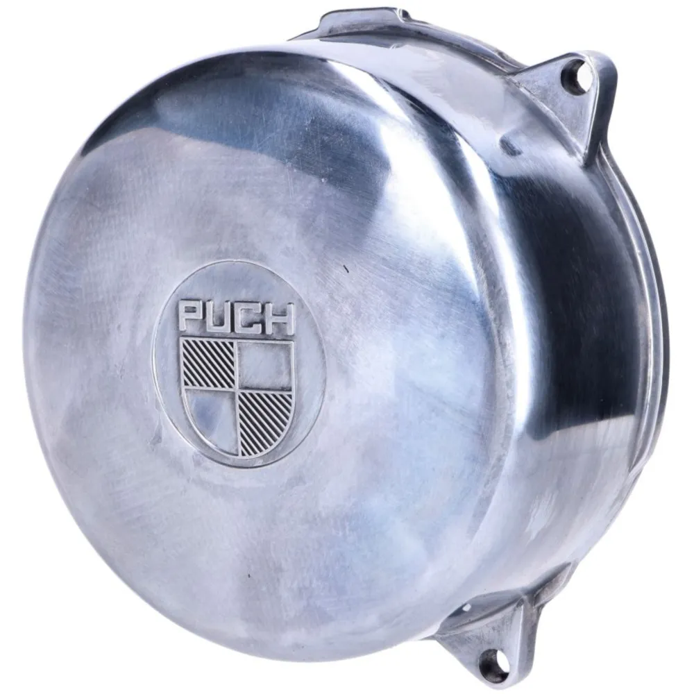 Motordeckel Aluminium poliert für Puch M 50 Racing MG0006245_2