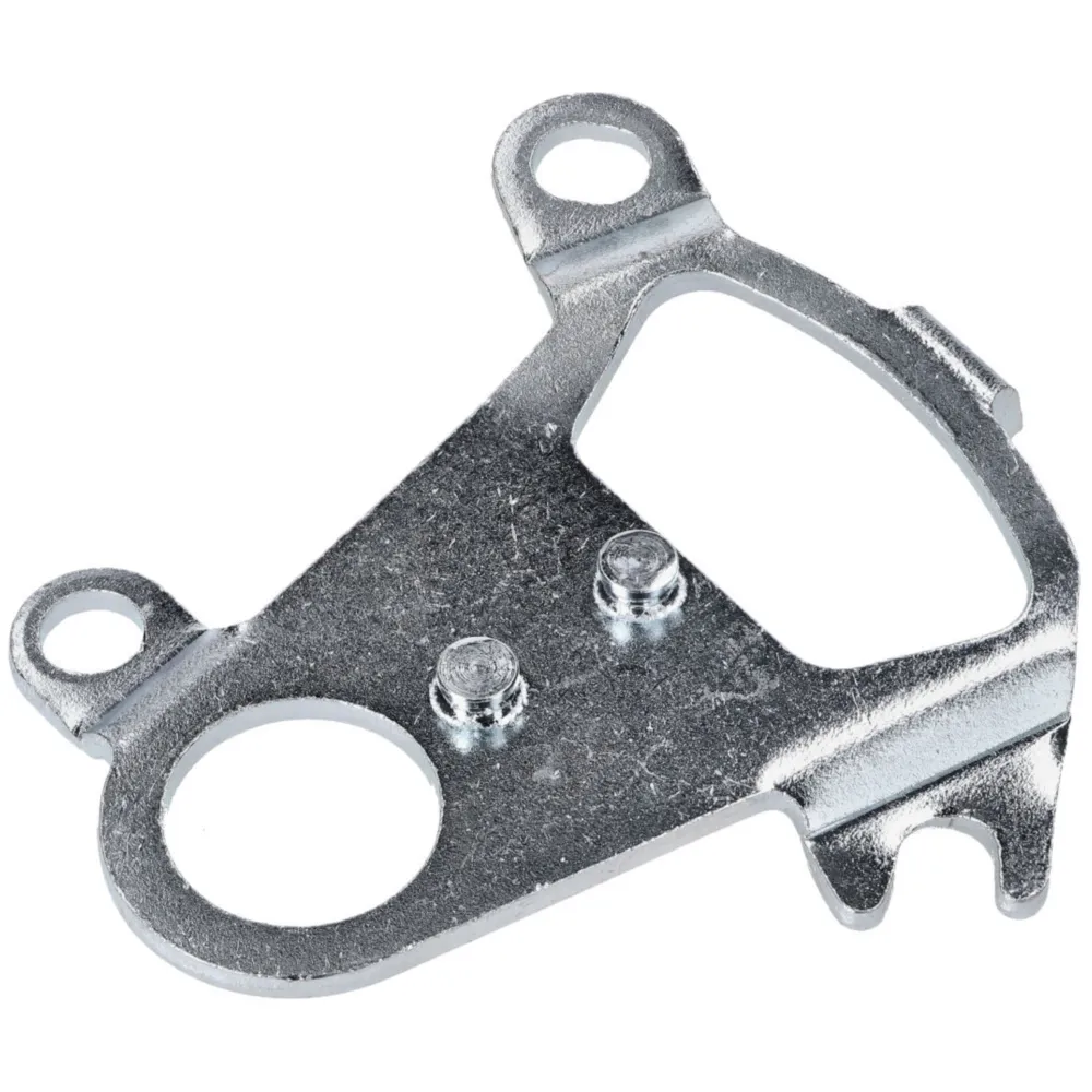 Aufnahmeplatte Metall Silber für Hercules, Miele, DKW, KTM, _1