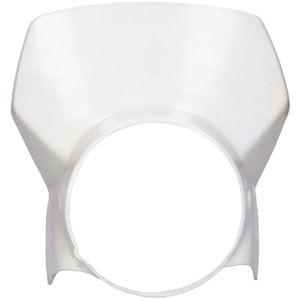 White plastic headlight cover for Honda MTX, MT 5, MT 8 MG00_2